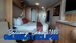 Celebrity Eclipse Balcony Cabin 1005 - Cabin Tour