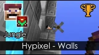 W92Baj - Let's play Hypixel Walls Tournament - Jungle - with BlueBayou