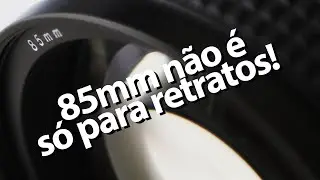 85mm não é só para retratos! Fotografia de rua, de natureza, shows e também retratos com 85mm.