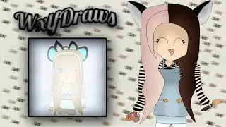 ☾ WxlfDraws // BlueKitten ☽
