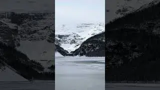 Snowy Glacier at Lake Louise  #canada #banff #lake #travel #discoveringcanada #mountains