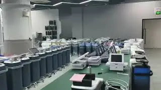 Stand rf Microneeding machine rf micro needing skin tighten machine 