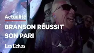 Le milliardaire Richard Branson ouvre la voie au tourisme spatial avec Virgin Galactic