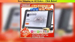 THINKCAR THINKSCAN 689 Bidirectional Scan Tool With CANFD&DoIP OBD2 Scanner ECU Coding