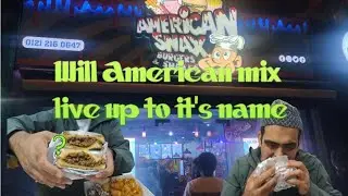 American Mix - Review their famous box and Cheese pull(angus beef sandwich)