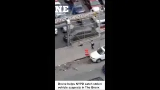 Drone helps NYPD catch stolen  vehicle suspects in The Bronx