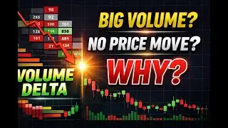 Why Volume Delta Fails to Move Price | The Truth Most Traders Don&rsquo;t Know
