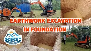 #Earthwork Excavation In Foundation | Our Site Work | Small House Construction...#earthwork #column