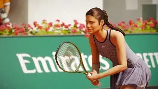 TopSpin 2K25 Raducanu vs Fernandez