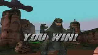 Godzilla Destroy All Monsters Melee:Godzilla 2000