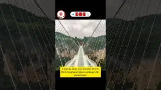 Bajrang Setu &ndash; India&rsquo;s New Longest Rope Bridge! #BajrangSetu #CurrentAffairs2025  #DailyGK