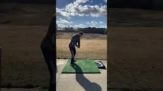 Stinger practice - not perfect but improving #dailyvlog #golfcoach #northcarolina