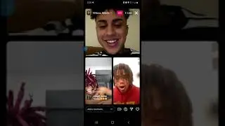 954enzo and Liljitm3n get into argument on Instagram live (beef)