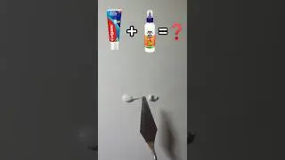 What is that 🤯 Colgate+Fevicol=❓ #shortvideos #entertainment #viral #art #experiment #science