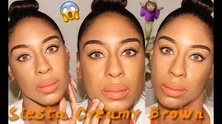 SIESTA CREAMY BROWN| MY FAVORITE LENSES???? 🤷🏾&zwj;♀️🤔