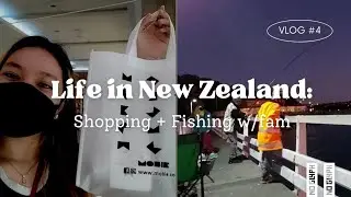 Weekend Vlog: Shopping + Fishing w/fam | Family Bonding | Filipino in New Zealand | Alexa Cayetano
