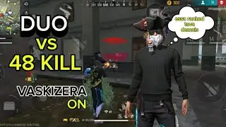 duo vs 48kill💪(FULLGAMEPLAY)🔥RUMO AO TOP GLOBAL🔥M590+xm8🔥headshot 99%