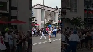 Amity 4th of July Parade | Jaws Drum Line #UniversalOrlando #Jaws #UniversalStudios #AmityIsland