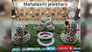 🥰🥰silver nogari pochi bangadi new dizain 🥰#ytshort #viralvideo #trending #silverjewlery