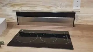 Pop up stove ventilation