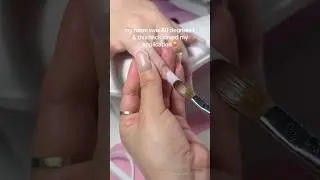 #nailhack #nailtech #acrylicapplication #nailsforbeginners