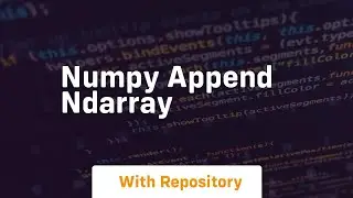 numpy append ndarray
