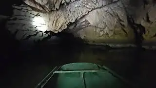 Boat trip through the caves near Tam Coc, Vietnam