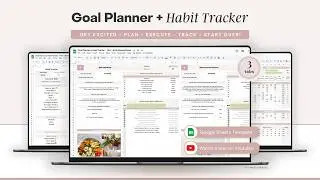 2026 Goal Planner & Habit Tracker &ndash; Google Sheets Template - Video Walkthrough