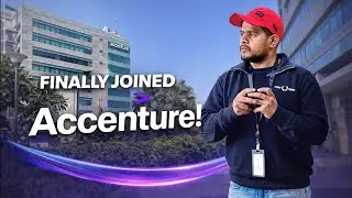 Joined Accenture 🚀 | Discipline, Consistency & Hard Work #corporatelife #accenture