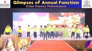 Nursery Class Dance Performance | Cute Kids Performance at EuroKids Pre School Balrampur