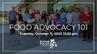 Policy for the People: Food Advocacy 101