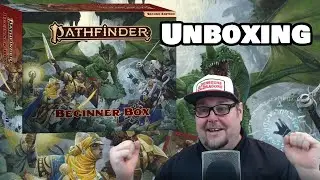 Распаковка набора Pathfinder Second Edition (2e) для начинающих