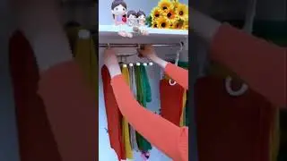 5 strips  trendy cabord hanging #shorts #storege #youtubeshorts