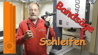 🔺So einfach montierst Du Dir die #Schleifeinrichtung 🔺#Bandsäge