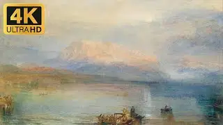 Turner Style Romantic Landscape | Calm Art Ambience for Relaxation (4K) Turner  Video