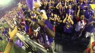 Orlando City vs. NYCFC Ruckus and Iron Lion Firm Tifo October 16th UNCUT