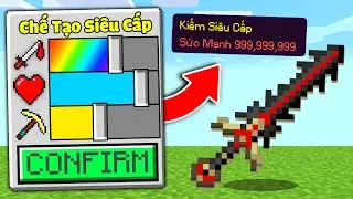 Minecraft Bedwars, Nhưng Chế Tạo Kiếm Vô Hạn Sức Mạnh *Sở Hữu Lệnh Hacker Troll Noob Team