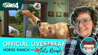 Getting the Dirt on The Sims 4 Horse Ranch EP 🐴🤔 || Developer Livestream Recap