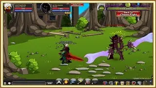 AQW Solo The Ultra Chaos-Boss With Shaman