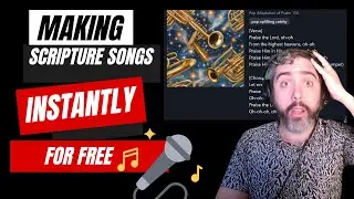 Make Scripture Music with AI Instantly