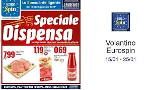 Volantino Eurospin  15/01 - 25/01