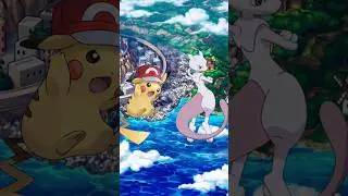 Ash vs Red comparison short || #pokemon/#ash/#pikachu