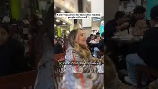 Sam Frank prays for theses two random people at the mall 🙏#samxfrank #fyp #god #bible 