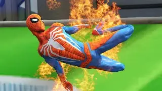 GTA 5 Ragdoll Epic Kills Slow Motion Spiderman Vs everything Compilation Euphoria physics 2025