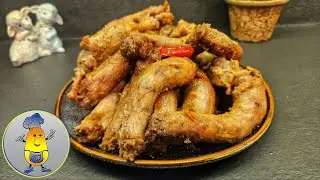 Economico e molto gustoso! Piatto economico in una nuova versione! Collo di pollo in salsa