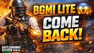BGMI LITE Finally Come Back In India? Big News for Low-End Phones