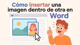 How to INSERT an IMAGE INSIDE ANOTHER in WORD 🖼️ @DomingoenlaRed