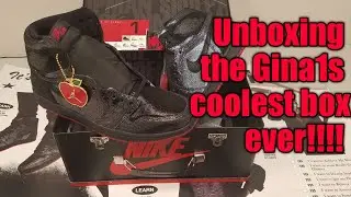 Jordan 1 X Gina X shoe palace Unboxing shoe review