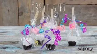 Hot chocolate on a stick &ndash; Savory