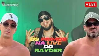 OS PRIMOS NA LIVE DO RAYDER!!!